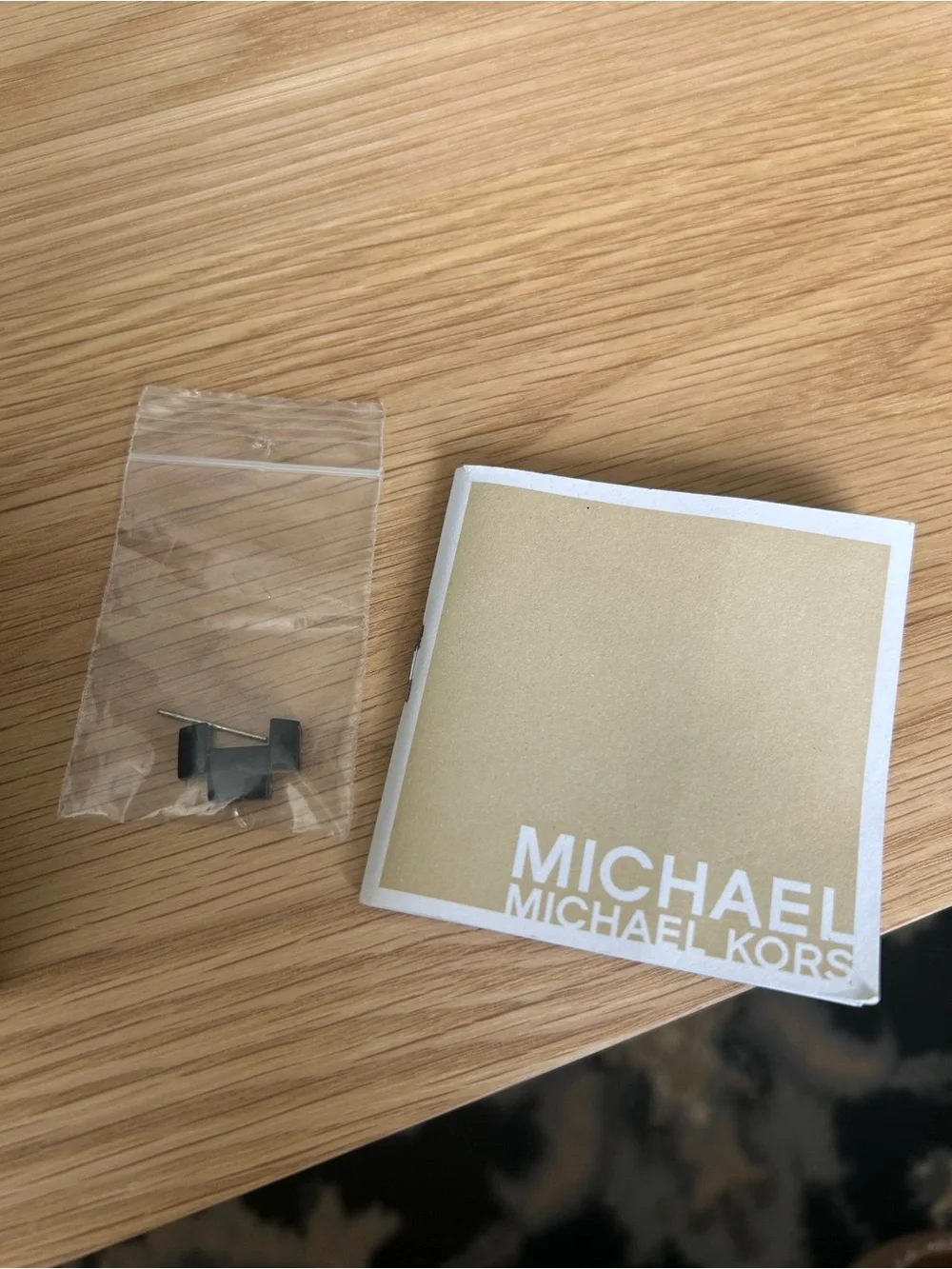 Michael Kors Black and Gold Crystal-Trim Ceramic Smartwatch